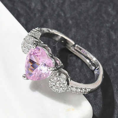 Brass Adjustable Finger Ring for Women CU-CBA7E55-05P-1