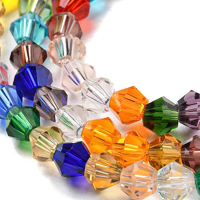 Transparent Glass Beads Strands LS-EGLA-A039-T4mm-D29-1