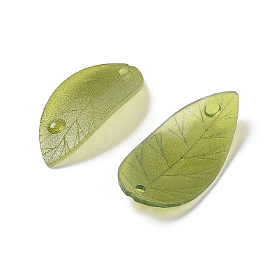 Opaque Acrylic Pendants SACR-C006-01B-1