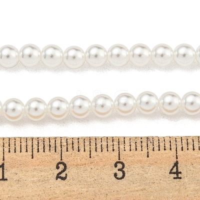 Glass Pearl Beads Strands HY-G002-01B-01-1