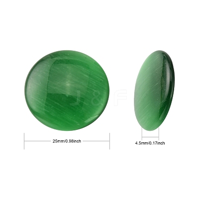 Cat Eye Cabochons CE-J002-25mm-M-1