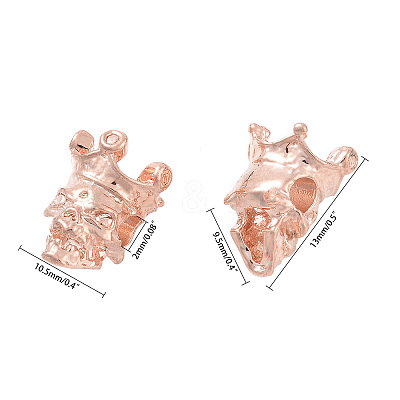 Tibetan Style Alloy Beads PALLOY-GL0001-02-1