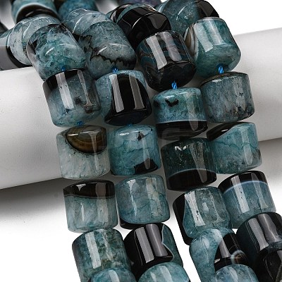 Natural Agate Beads Strands G-F820-P01-01H-1