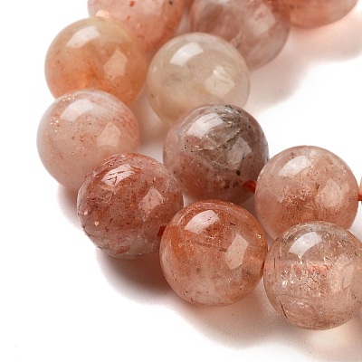 Natural Sunstone Beads Strands G-P488-04A-01-1