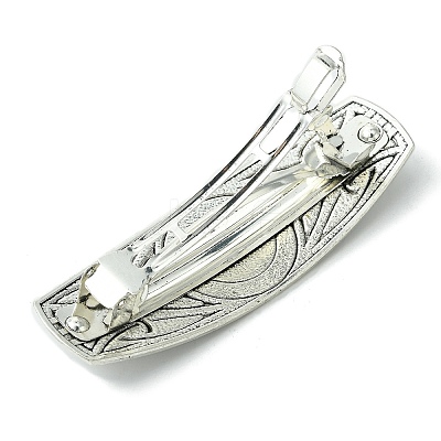 Alloy Hair Barrettes OHAR-C010-05G-AS-1
