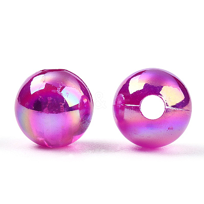 Transparent Acrylic Beads MACR-T046-01C-10-1
