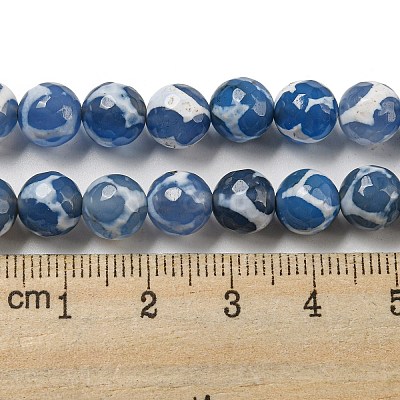 Tibetan Style dZi Beads Strands G-P526-D01-01-1
