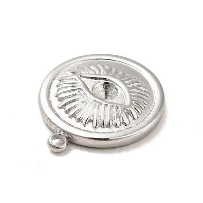Tarnish Resistant 304 Stainless Steel Pendant Rhinestone Settings STAS-I197-011P-1