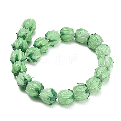 Handmade Lampwork Beads LAMP-F041-02-A10-1