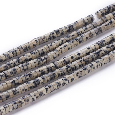 Natural Dalmatian Jasper Beads Strands G-H230-06-1