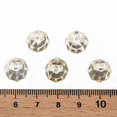 Transparent Acrylic Pendants MACR-S373-125-B09-1
