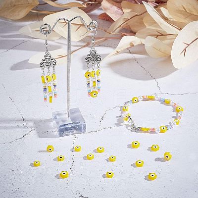 2 Strands 2 Style Handmade Lampwork Beads Strands LAMP-NB0001-65-1