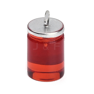 Opaque Resin Pendants RE-CBA08CD-10C-1