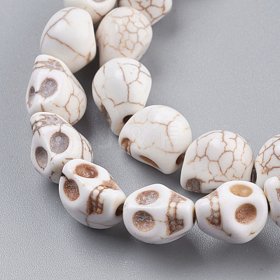 Gemstone Beads Strands TURQ-S105-10x10mm-09-1
