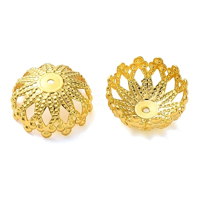 Brass Bead Caps KK-C260-21A-G-1