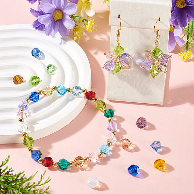 10Pcs Glass Imitation Austrian Crystal Beads GLAA-TADJ0001-11G-1