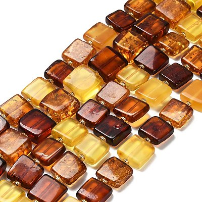Natural Amber Beads Strands G-C260-A01-02-1