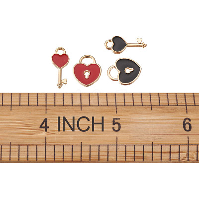 Alloy Enamel Pendants ENAM-TA0002-22-1