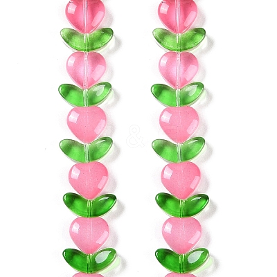 Transparent Glass Beads Strands GLAA-B021-04H-1