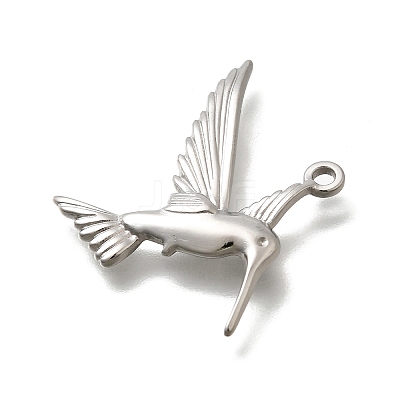 304 Stainless Steel Pendants STAS-E545-01P-1