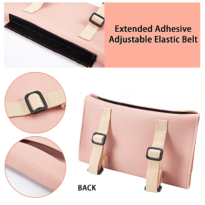 Imitation Leather Car Tissue Bag AJEW-GF0002-52A-1
