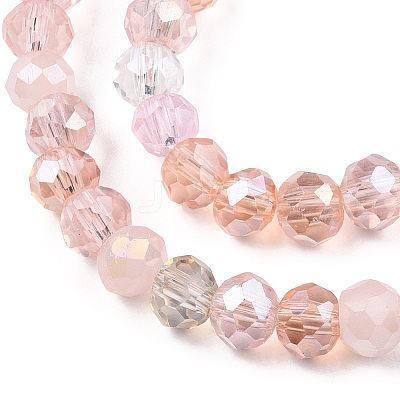 Electroplate Glass Beads Strands EGLA-T020-12G-1