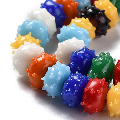 Handmade Lampwork Beads LAMP-F020-05-1