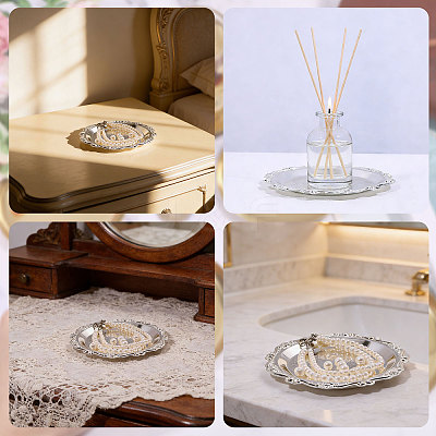 Iron Jewelry Display Plates AJEW-WH0410-259A-02-1