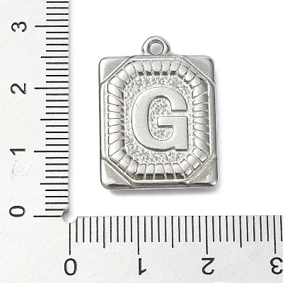 Anti-Tarnish 304 Stainless Steel Pendants STAS-U033-01P-G-1