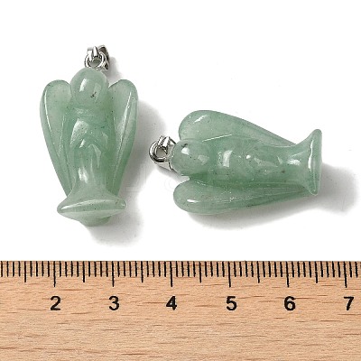 Natural Green Aventurine Pendants G-C095-03P-05-1