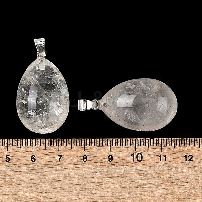 Natural Quartz Crystal Pendants GG-K002-08A-29-1