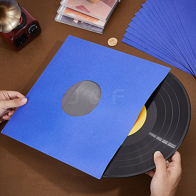 Kraft Paper Vinyl Record Packing Bags AJEW-WH0596-663A-1