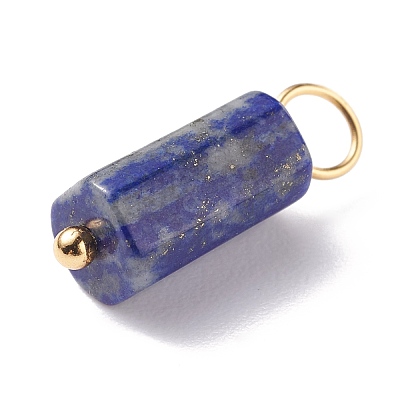 Natural Gemstone Pendants PALLOY-JF01226-1