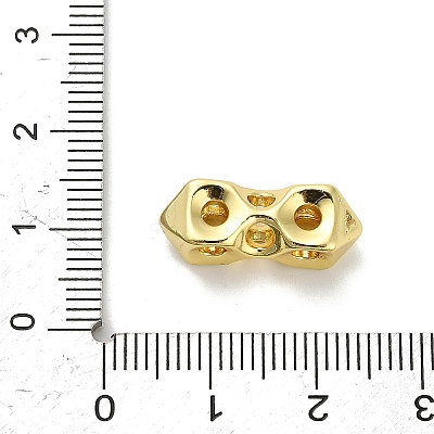 Nuggets Brass Beads KK-F915-06G-1