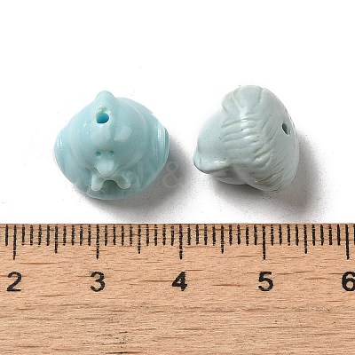 Synthetic Coral Carved Beads CORA-A011-01A-1