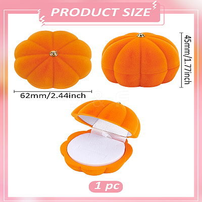 1Pc Flocking Jewelry Boxes VALE-LP0001-01B-1