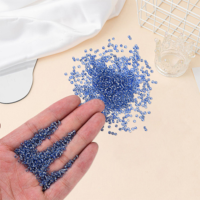 45G about 3000pcs Glass Seed Beads SEED-PA0001-29A-02-1