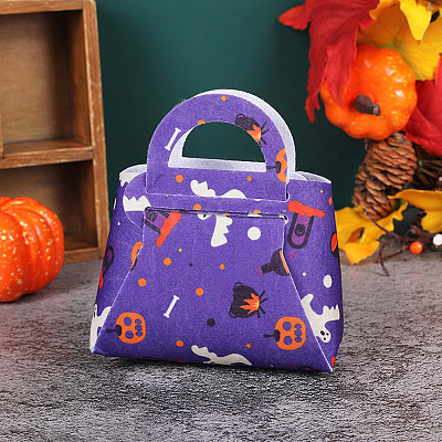 Halloween Theme Non-woven Fabric Gift Bags with Handle ABAG-G014-01A-1