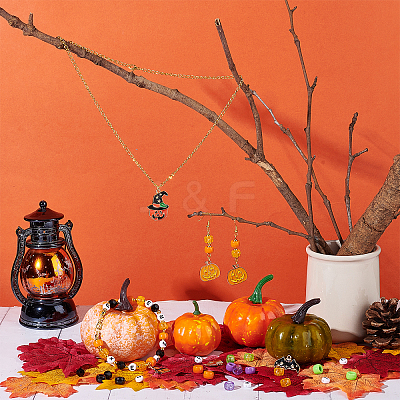 DIY Halloween Bracelet Making Kit for Children DIY-NB0006-93-1