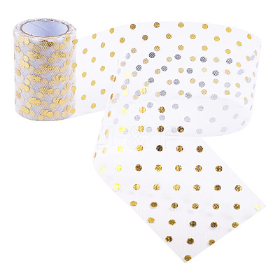 Glitter Sequin Deco Mesh Ribbons OCOR-TADJ0001-10C-1
