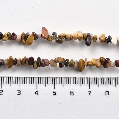 Natural Supper 7 Rutilated Quartz Chip Beaded Necklaces for Men Women NJEW-G159-01K-1
