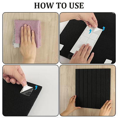6 Bags Felt Board AJEW-CP0012-37A-1