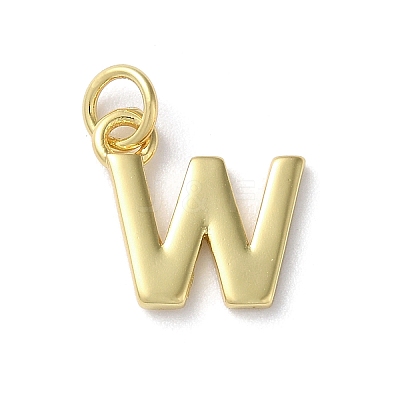 Rack Plating Brass Charms KK-P245-06G-W-1