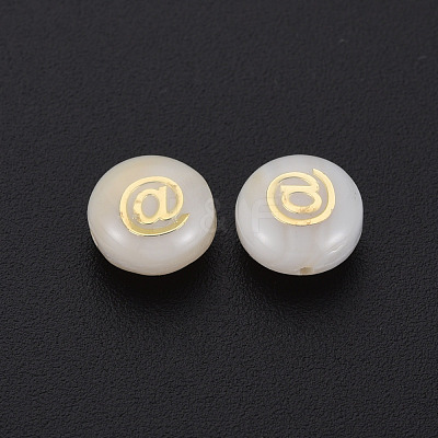 Natural Freshwater Shell Beads SHEL-N003-22-08-1