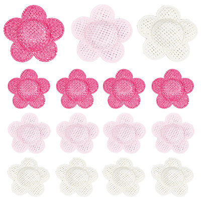 30Pcs 3 Colors Cloth Doll Hat AJEW-SC0031-32-1