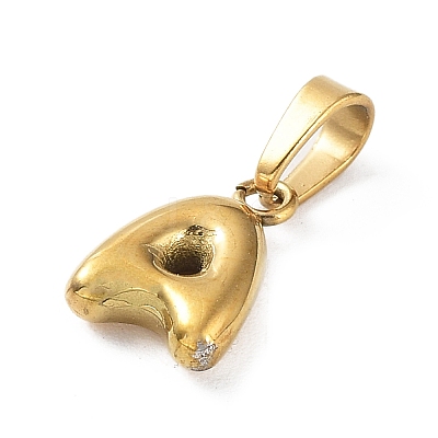 316L Surgical Stainless Steel Charms STAS-G315-01G-A-1