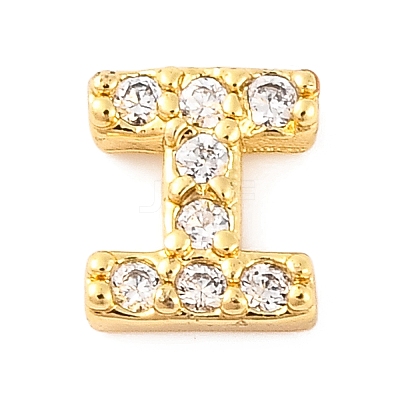 Rack Plating Brass Micro Pave Cubic Zirconia Cabochons KK-F874-04G-I-1