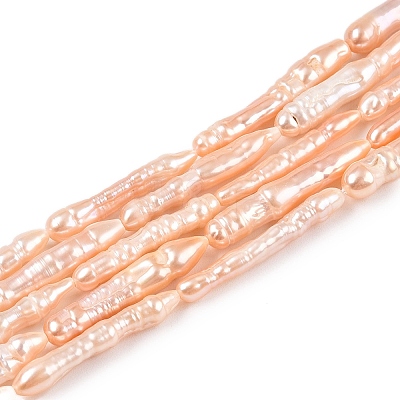 Natural Baroque Pearl Keshi Pearl Beads Strands PEAR-N021-15-01-1