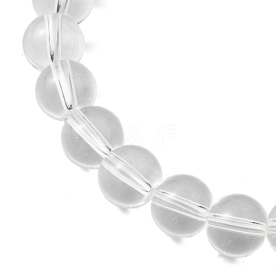 Crystal Glass Beaded Stretch Bracelets for Women BJEW-JB12791-01-1