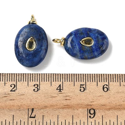 Natural Lapis Lazuli Pendants G-H328-07G-B17-1